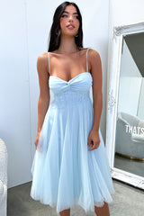 Angelique Dress - Blue