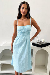 Mik Midi Dress - Blue
