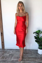 Shanae Dress - Red