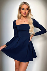 Tabitha Mini Dress - Navy
