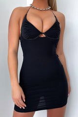 Ursula Mini Dress - Black