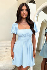 Whitney Dress - Baby Blue