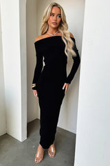 Aaliyah Maxi Dress - Black