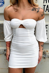 Abby Dress - White