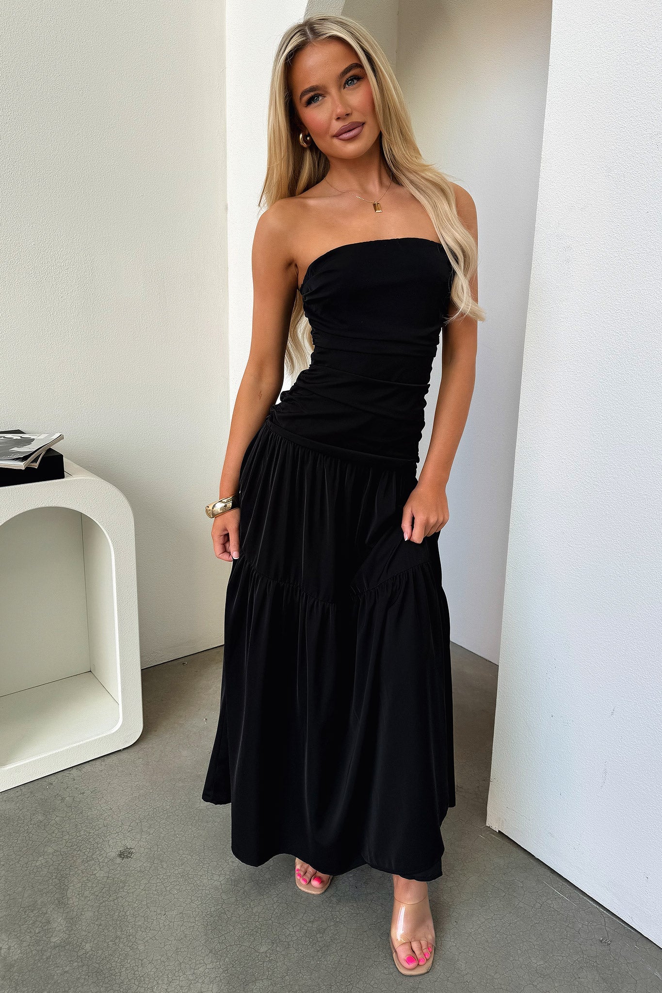 Charlotte Maxi Dress - Black