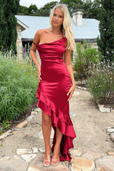 Daenerys Maxi Dress - Burgundy