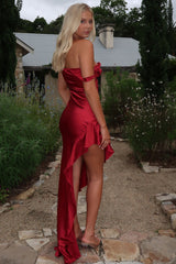 Daenerys Maxi Dress - Burgundy