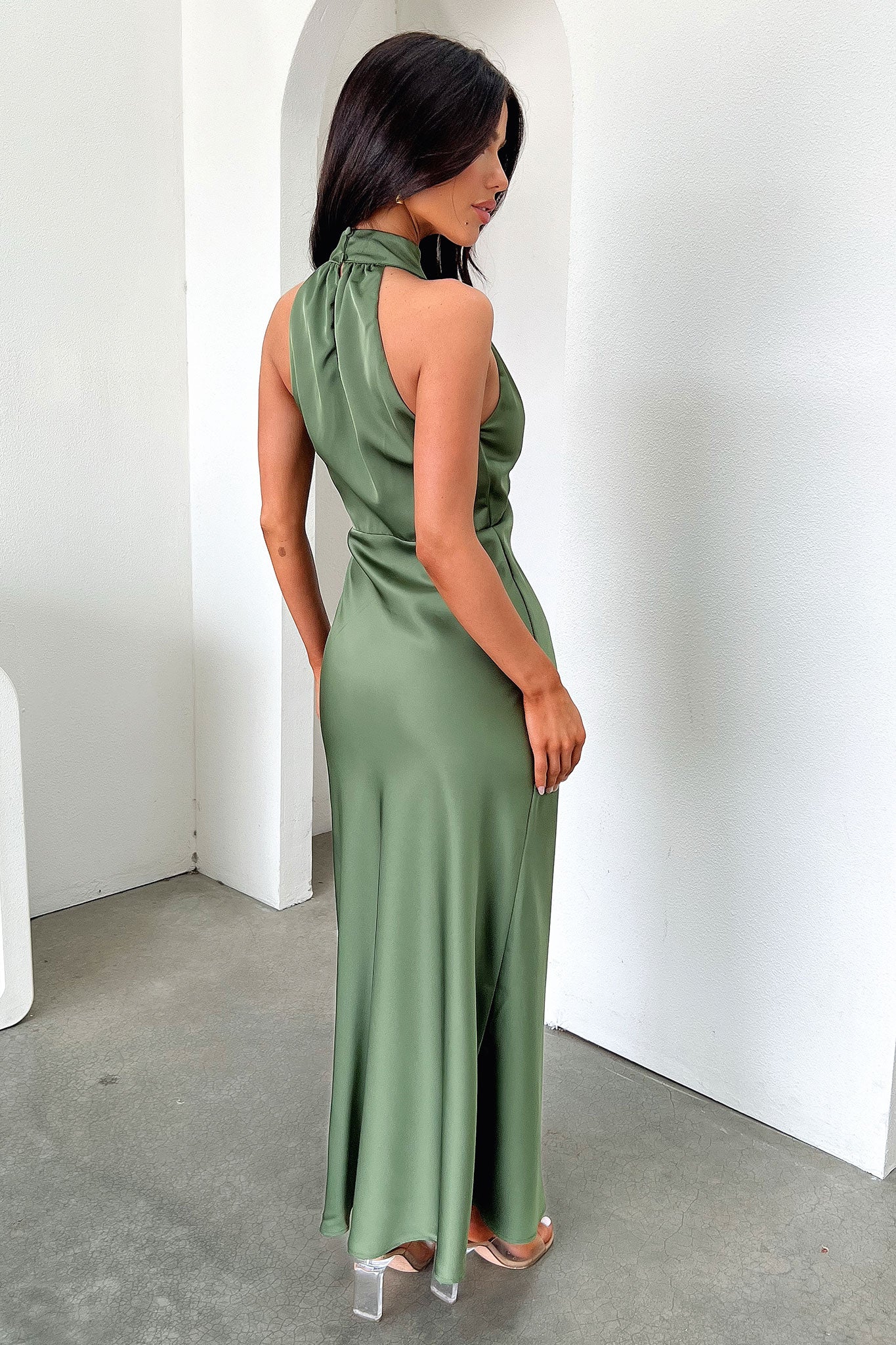 Daphne Dress - Olive