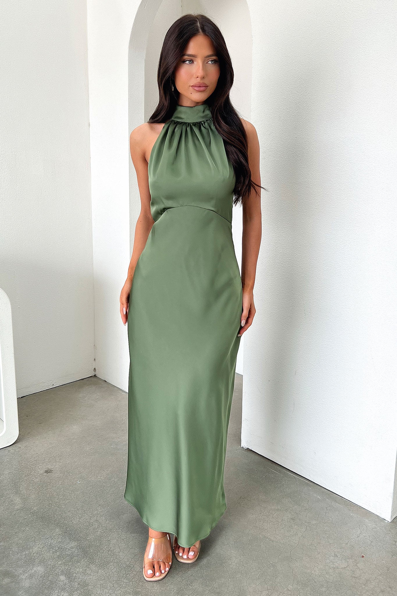 Daphne Dress - Olive