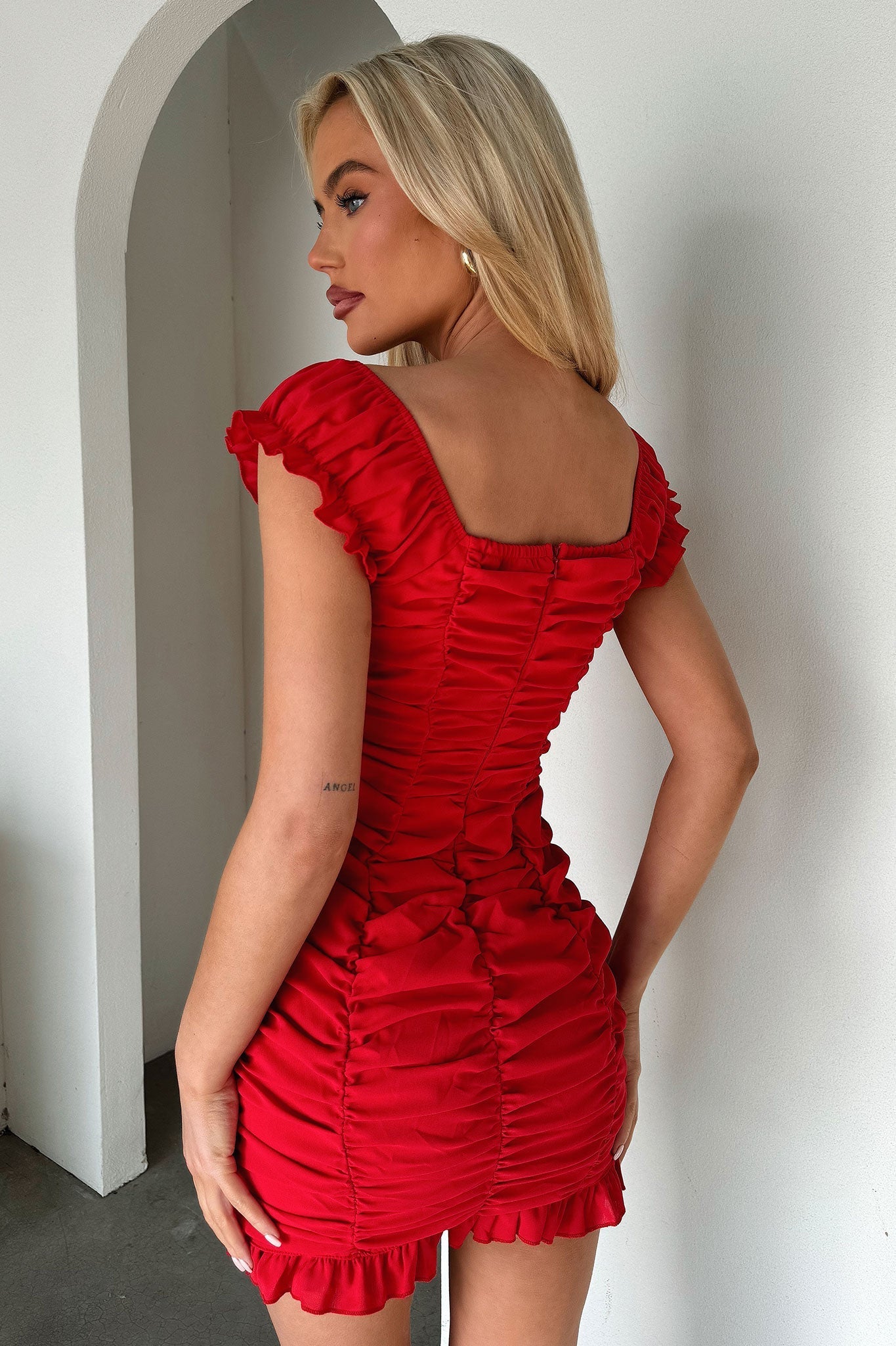 Margi Dress - Red