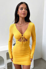 Posie Dress - Mustard
