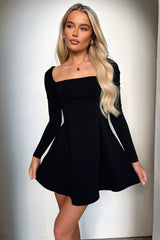 Tabitha Mini Dress - Black