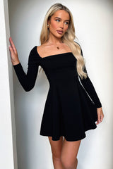Tabitha Mini Dress - Black
