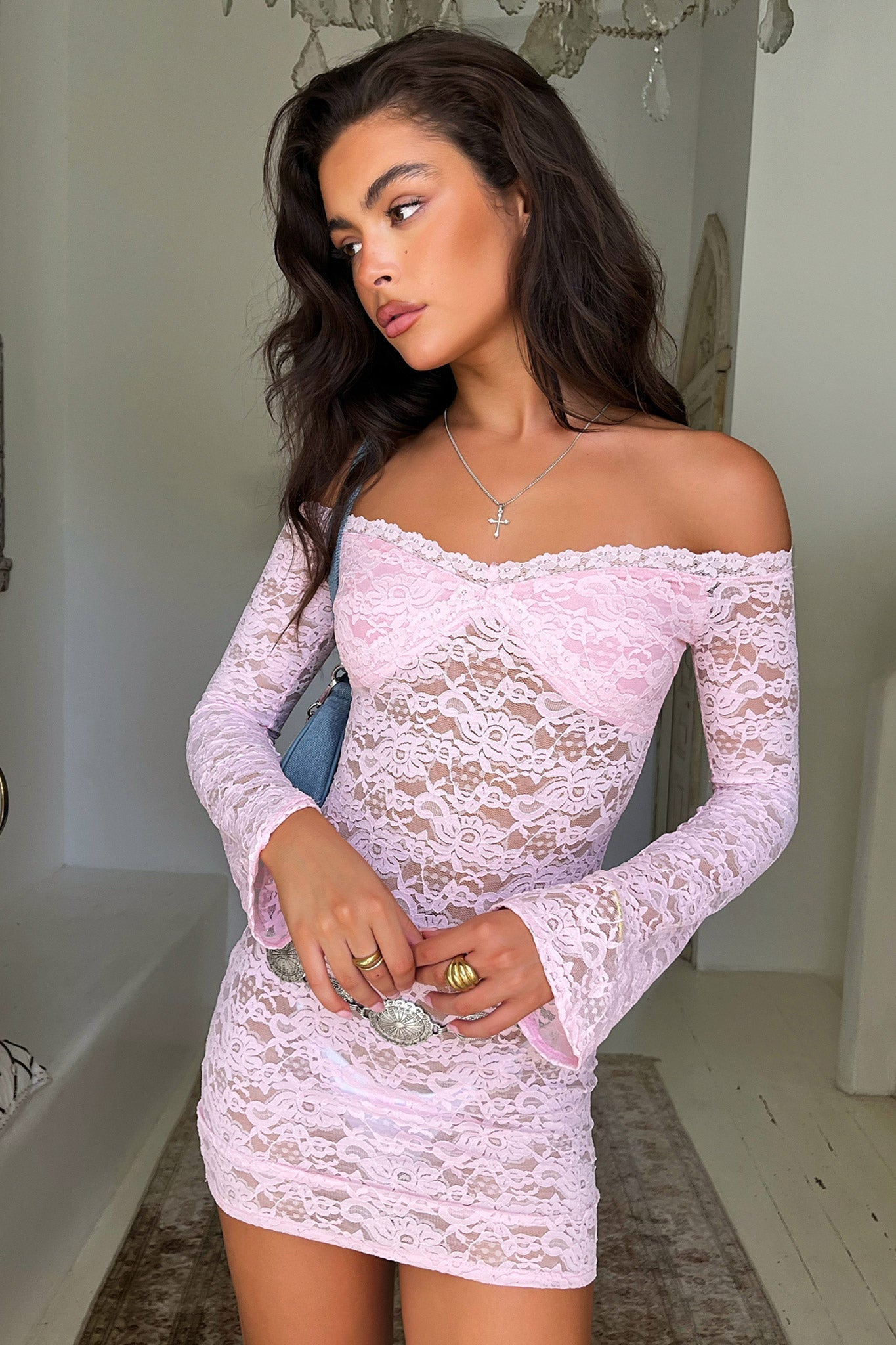 Zila Dress - Baby Pink